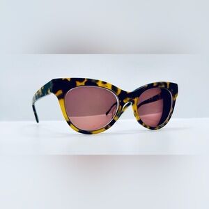 Cinzia Designs Curious Tortoise Oval Sunglasses Frames Only
